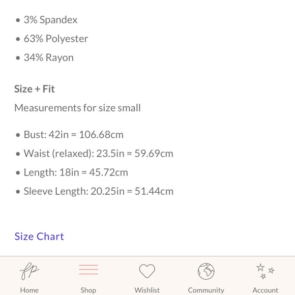 Free People Synthetic Golden Tee - Picture 6 of 6